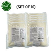 Close-up of desiccated coconut texture from DATAFOOD 250g pack