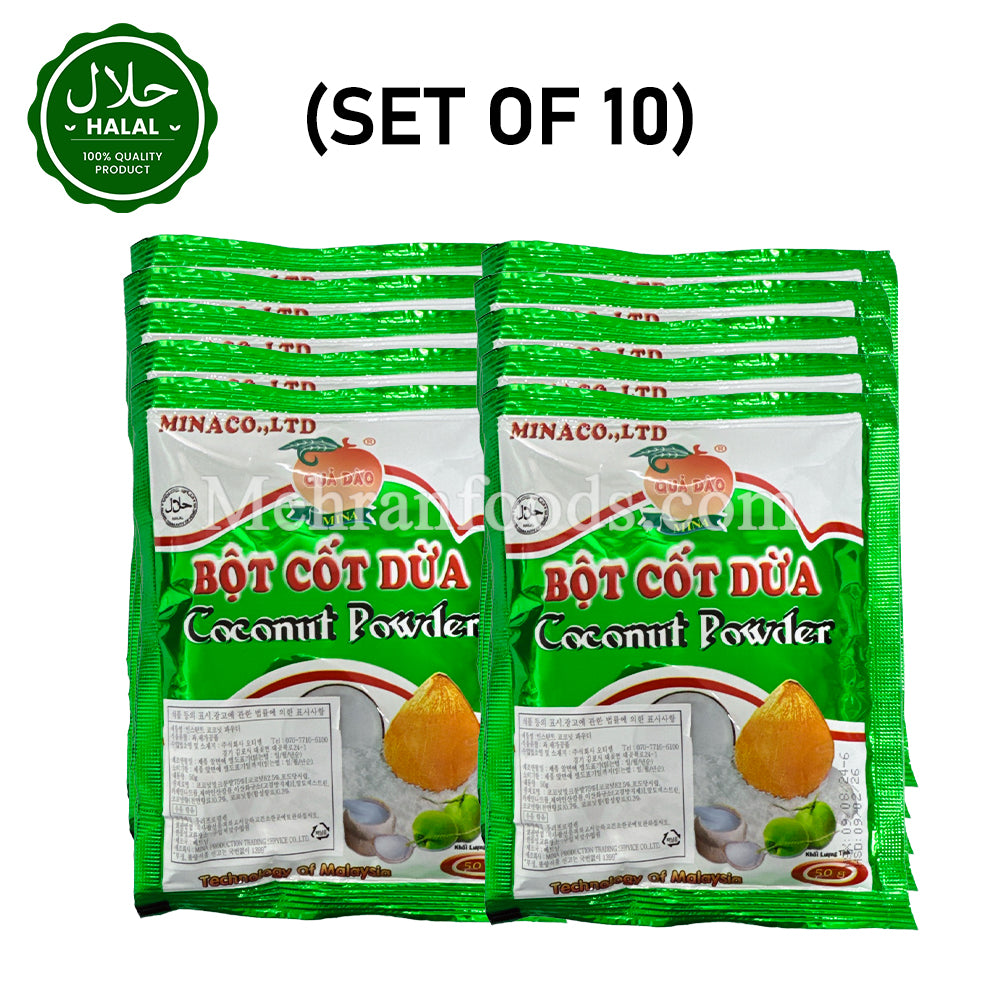 MINA Coconut Powder 500g – Pure Coconut Powder Online – Mehran Foods Korea