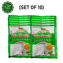 MINA Coconut Powder 50g (Set of 10) 500g / 코코넛 가루