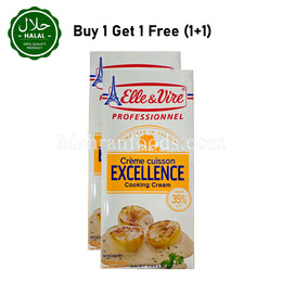 Elle & Vire Excellence Cooking Cream 1L (1+1) 2L / 엑셀런스 쿠킹 크림