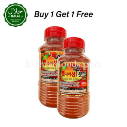 CHUNGWOO Capsaicin Hot & Spicy Powder 400g + 400g Pack Front