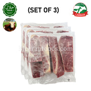 LABBAIK Halal Beef Front Leg Boneless Slice Cut Meat 1.3kg (Set of 3) 3.9kg / 뼈 없는 소 앞다리 살