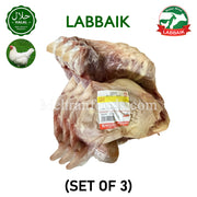 LABBAIK 할랄 닭다리 통탄두리 2kg (3개 세트) 6kg / 탄두리 통 닭다리 