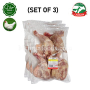 LABBAIK Halal Fresh Chicken Leg Whole Tandoori 2kg (Set of 3) 6kg / 탄두리 통 닭다리