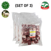 LABBAIK Halal Lamb with Bone (Chest) Khalbi Meat 1.1kg (Set of 3) 3.3 kg / 양 갈비 (뼈 포함)