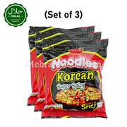 PRAN Halal Korean Super Spicy Noodles 60g x 3 Pack