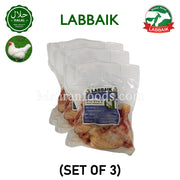 LABBAIK Halal Chicken Leg Whole (Tandoori Cut) Meat (USA) 800g (Set of 3) 2400g / 자른 탄두리 닭다리 컷