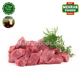 LABBAIK Halal Beef Boneless Meat (Square Cut) Cubes 800g (Set of 3) 2400g / 뼈 없는 소고기