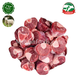 LABBAIK Halal Lamb Satay Meat (Foreshank / Bong) Medium 1.1kg (Set of 3) 3.3kg / 뼈 있는 양 사태 고기