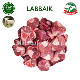 LABBAIK halal lamb satay meat foreshank bone-in 3.3kg