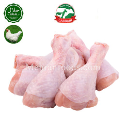 LABBAIK Halal Chicken Leg Drumsticks 1kg (Set of 3) 3kg / 치킨 드럼스틱 닭다리 (북채)