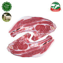 LABBAIK Halal Lamb (Khalbi) Rib Chops Meat 1kg (Set of 3) 3kg / 양 갈비 (립)