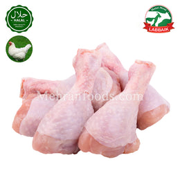 LABBAIK Halal Chicken Leg Drumsticks 1kg (Set of 3) 3kg / 치킨 드럼스틱 닭다리 (북채)