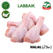 LABBAIK Halal Chicken Leg Drumsticks 1kg (Set of 3) 3kg / 치킨 드럼스틱 닭다리 (북채)