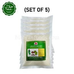 DATAFOOD Desiccated Coconut Crush 250g Pack – Set of 5