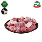 LABBAIK Halal Fresh Goat Meat Mixed Part Mutton 1Kg (Set of 5) 5kg / 호주산 할랄 염소 고기