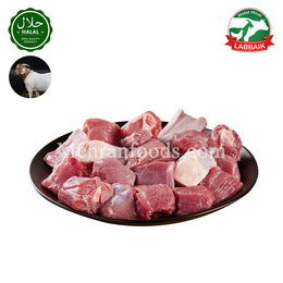 LABBAIK Halal Fresh Goat Meat Mixed Part Mutton 1Kg (Set of 5) 5kg / 호주산 할랄 염소 고기
