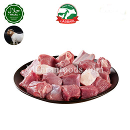 LABBAIK Halal Fresh Goat Meat Mixed Part Mutton 1Kg (Set of 5) 5kg / 호주산 할랄 염소 고기