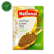 NATIONAL Cumin Seed Whole for Indian and Pakistani Dishes