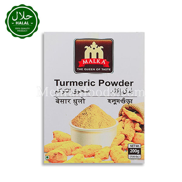 MALKA Turmeric Powder 200g | Pure Haldi for Cooking in Korea – Mehran ...