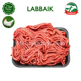 LABBAIK Halal Fresh Chicken Leg Minced (Ground Meat) Qeema (Brazil) 800g / 다진 닭다리살 민찌 닭고기