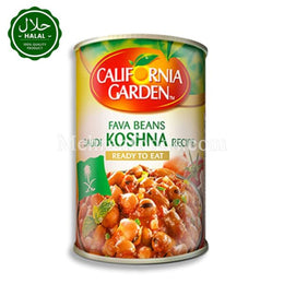 California Garden Fava Beans Saudi Koshna Recipe 450g Can