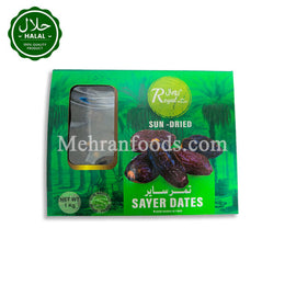 ROYAL Sun Dried Sayer Dates (UAE) 1kg 사이어 대추야자