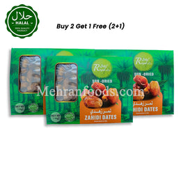 ROYAL 天日干しザヒディデーツ（UAE）1kg（2+1）3kg 1個入り