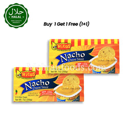 RICOS ナチョチーズソースディップカップ 200g (1+1) 400g (4カップ) RICOS ナチョチーズソース