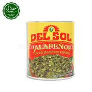 Spicy Jalapeno Dice Pepper by Delsol 2.83kg