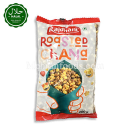 RAJDHANI Roasted Chana 200g Pack Front