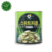 スウィートウェル スイートピクルス キュウリスライス 3.2kg スウィートウェル スウィートフルーツ スラリー