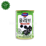 RICHIS ブラックオリーブ 405g (種抜き) RICHIS ブラックオリーブ ホールパック