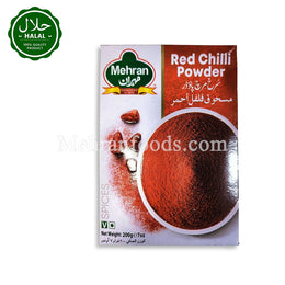 MEHRAN Red Chilli Powder 200g pack front view