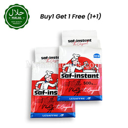 SAF Instant Yeast Red 500g Twin Pack (1+1)