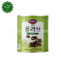 RICHIS スライスブラックオリーブ 3kg RICHIS スライスブラックオリーブ