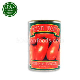 GOLDEN TUSCANY Peeled Plum Tomatoes 400g Can Front