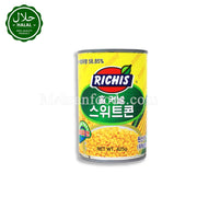 RICHIS ホールカーネルスイートコーン 425g RICHIS ホームコーンスイートコーン