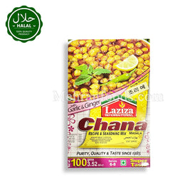 LAZIZA Chana Masala 100g spice mix for chickpea curry