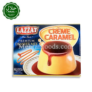 LAZZAT Crème Caramel Dessert Mix 85g Pack Front View