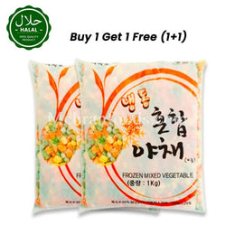 LABBAIK FROZEN Mix Vegetables (Mix Sabzi) 1Kg (1+1) 2kg 냉동 혼합 야채