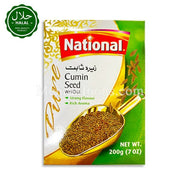 NATIONAL Cumin Seed Whole 200g Pack Front