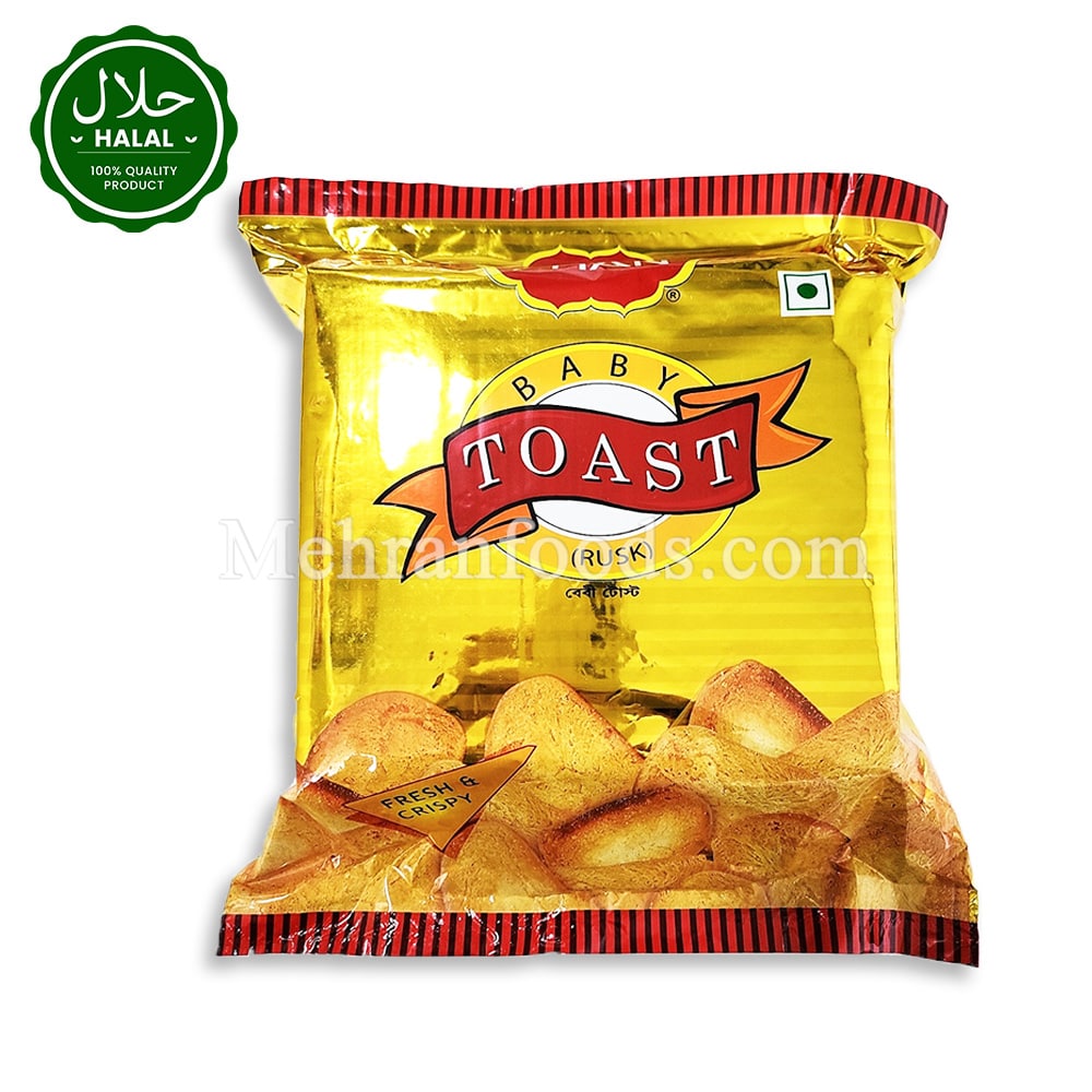 Mehran Rusk PRAN Baby Toast Rusk 300g | Crispy Tea Time Snack in Korea – Mehran ...