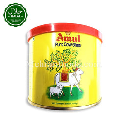 AMUL Pure Cow Ghee 452g Jar Front View