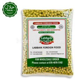 LABBAIK Dry Green Peas 800g Pack Front
