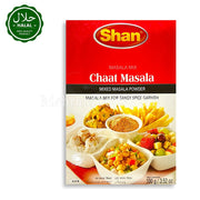 SHAN Chaat Masala 100g Spice Box Front View