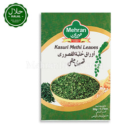 MEHRAN Kasuri Methi Dried Fenugreek Leaves 50g pack