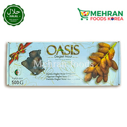 OASIS Deglet Nour Dates Without Stick 500g Pack Front
