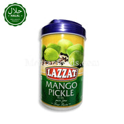 LAZZAT Mango Pickle in Oil 1kg Jar Front View