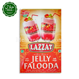 LAZZAT Jelly Falooda Mix 235g Pack Front